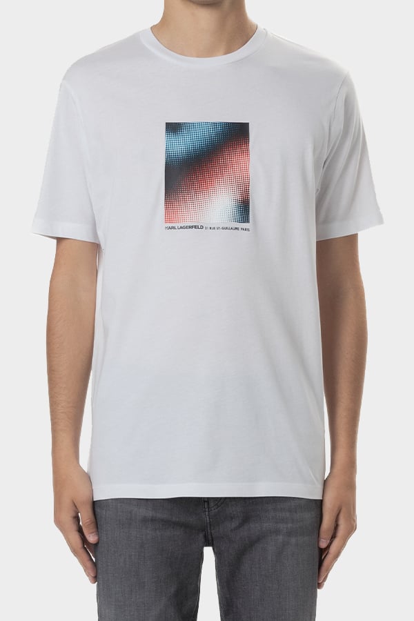 ΑΝΔΡΙΚΟ ΜΠΛΟΥΖΑ KARL LAGERFELD - 10 ΛΕΥΚΟ